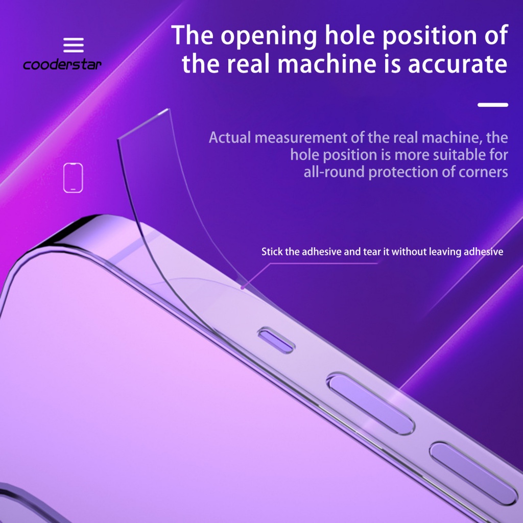 1 Bộ Phim Dán Khung Điện Thoại Siêu Mỏng Không Để Lại Dấu Vân Tay Cho iPhone 12 / 13 / 14