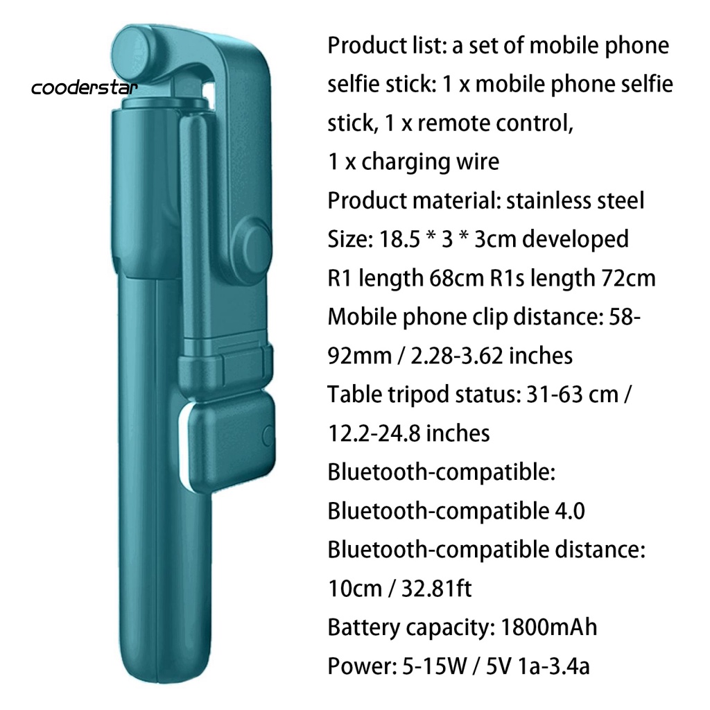 Gậy Ba Chân Linh Hoạt Gắn Điện Thoại Kết Nối Bluetooth 4.0 Chụp Ảnh Tự Sướng