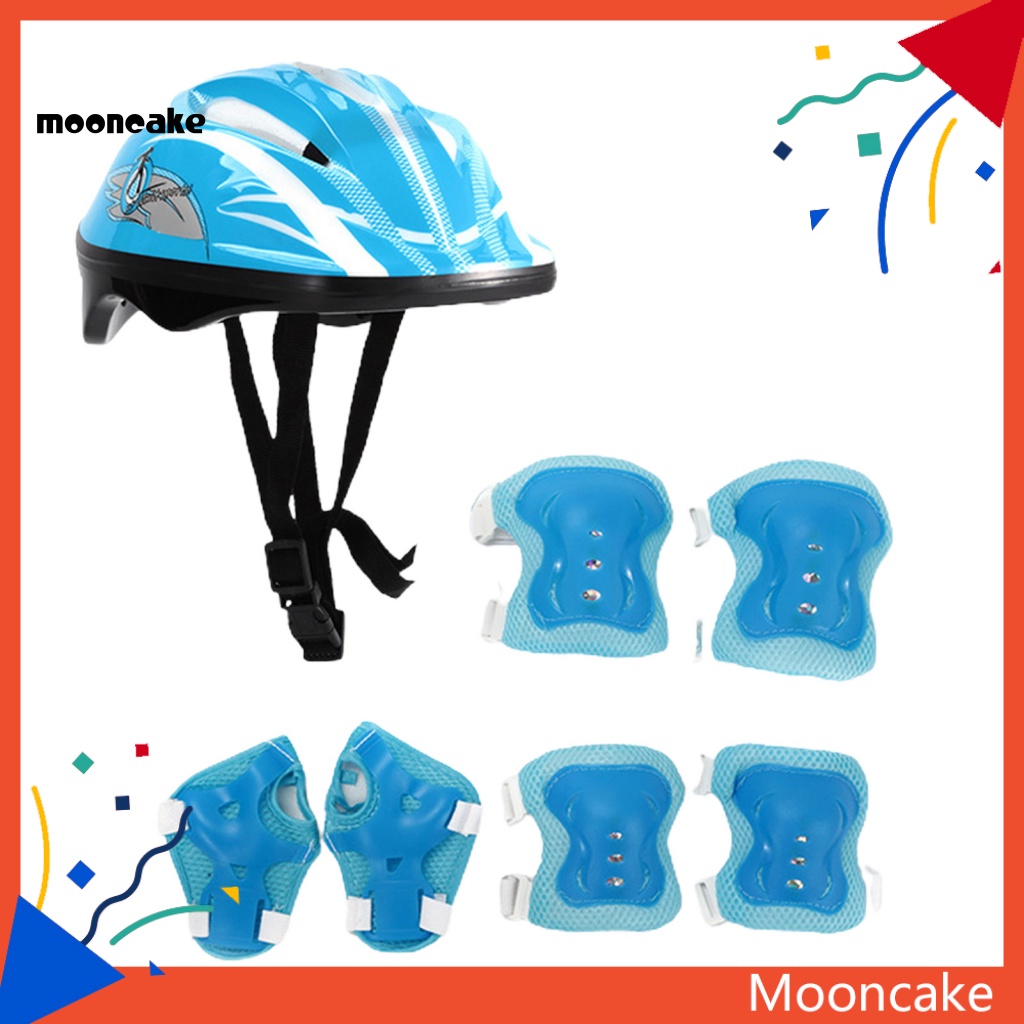 1 Bộ Đai Bảo Vệ Đầu Gối / Khuỷu Tay / Đầu Gối / Khuỷu Tay Thoải Mái Khi Chơi Thể Thao Ngoài Trời Cho Bé
