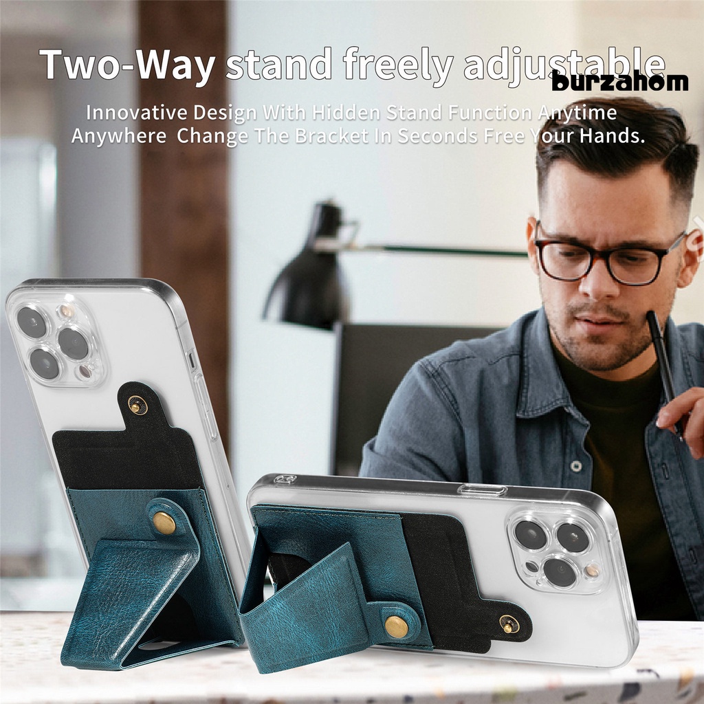 [BU] Kẹp Giữ Thẻ / Điện Thoại Hình Chữ K Ẩn Tự Dính Dùng Hàng Ngày Cho Cuộc Sống Hàng Ngày