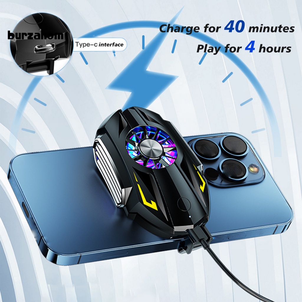 Thiết Bị Tản Nhiệt Kẹp Điện Thoại Hỗ Trợ Sạc Nhanh Tiện Dụng