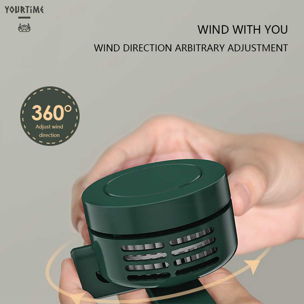 Quạt Làm Mát Sạc Cổng USB Dùng Cho Cắm Trại / Leo Núi / Câu Cá