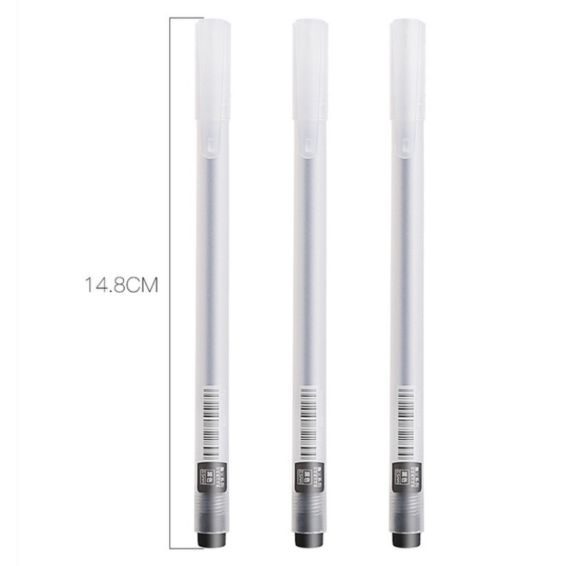 Muji Bút Mực Gel Ngòi 0.5MM Mực Đen Đỏ Xanh Lam Đơn Giản Cho Học Sinh