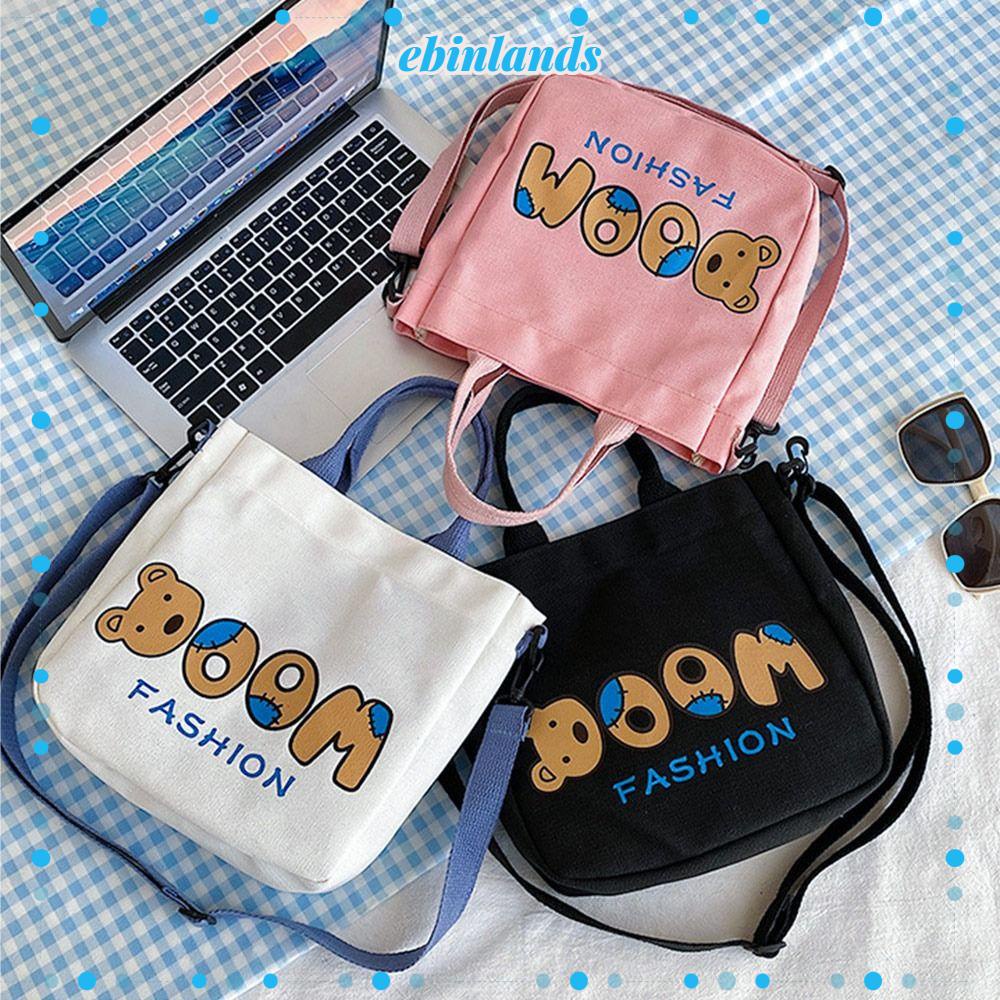 Túi Đeo Vai In Họa Tiết Hoạt Hình Phong Cách Châu Âu Cho Nữ