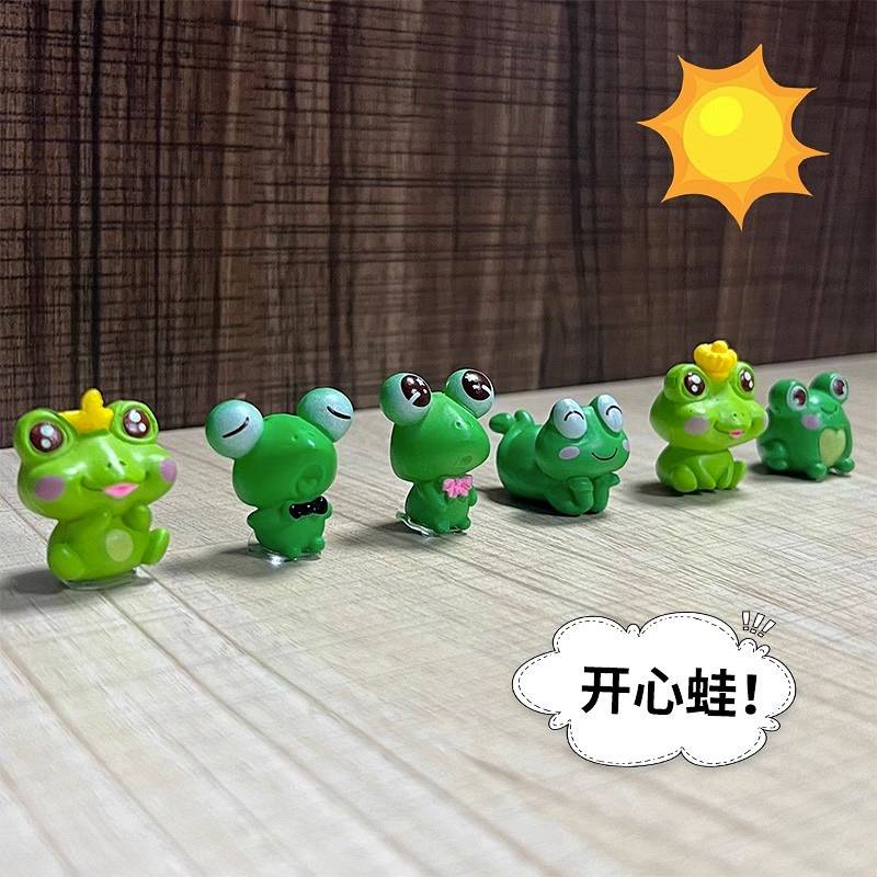 Cute Little Frog Decoration Creative Dashboard High-End Car Interior Decoration Supplies FROGPRINCE Car Decoration 7Q74