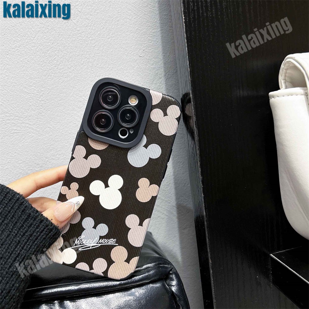 Ốp Điện Thoại Mềm In Hình Chuột Mickey Cho iPhone 11 12 13 14 Pro Max 14 Plus Xs Max X XR 7 8 Plus