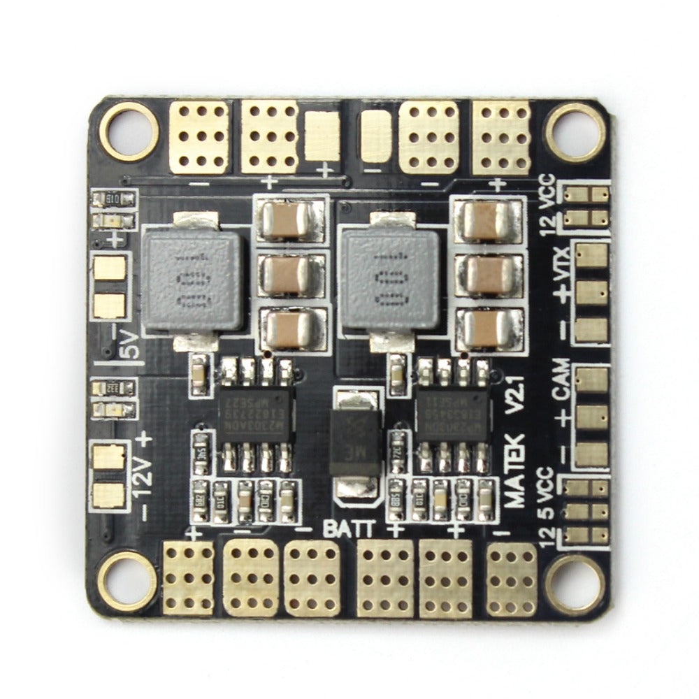 Bảng Phân Phối Nguồn Hub PDB Với BEC 5V & 12V Cho FPV QAV250 ZMR250