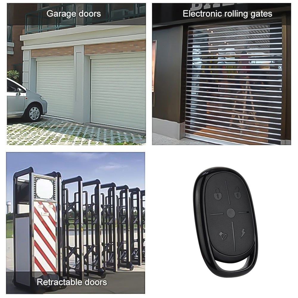 Điều Khiển Từ Xa 433 315 430 418 Mhz Đa Tần Số Cho Đèn Báo Động An Ninh