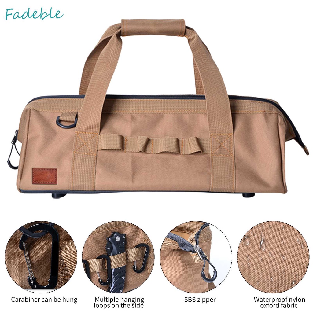 Túi Đựng Dụng Cụ Cắm Trại Đa Năng Giá Đỡ