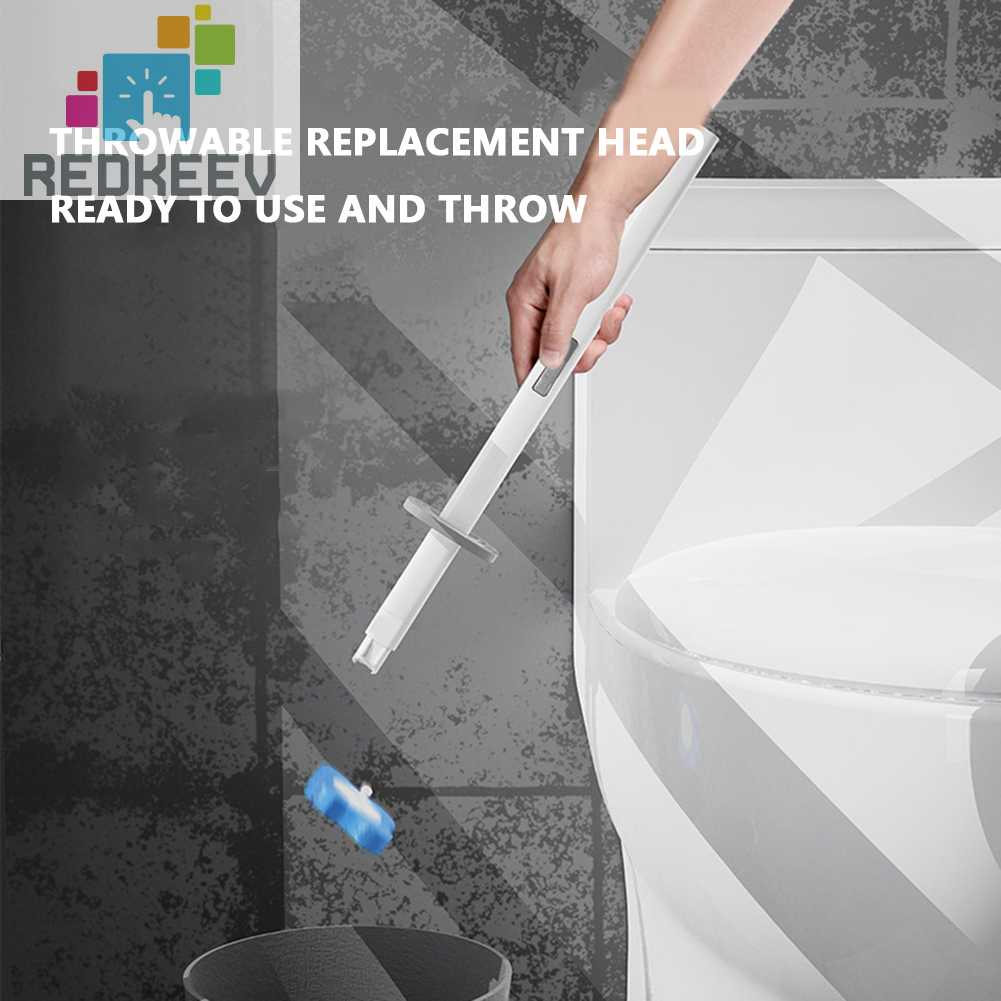 Bàn Chải Vệ Sinh Nhà Tắm Dùng Một Lần Tiện Dụng