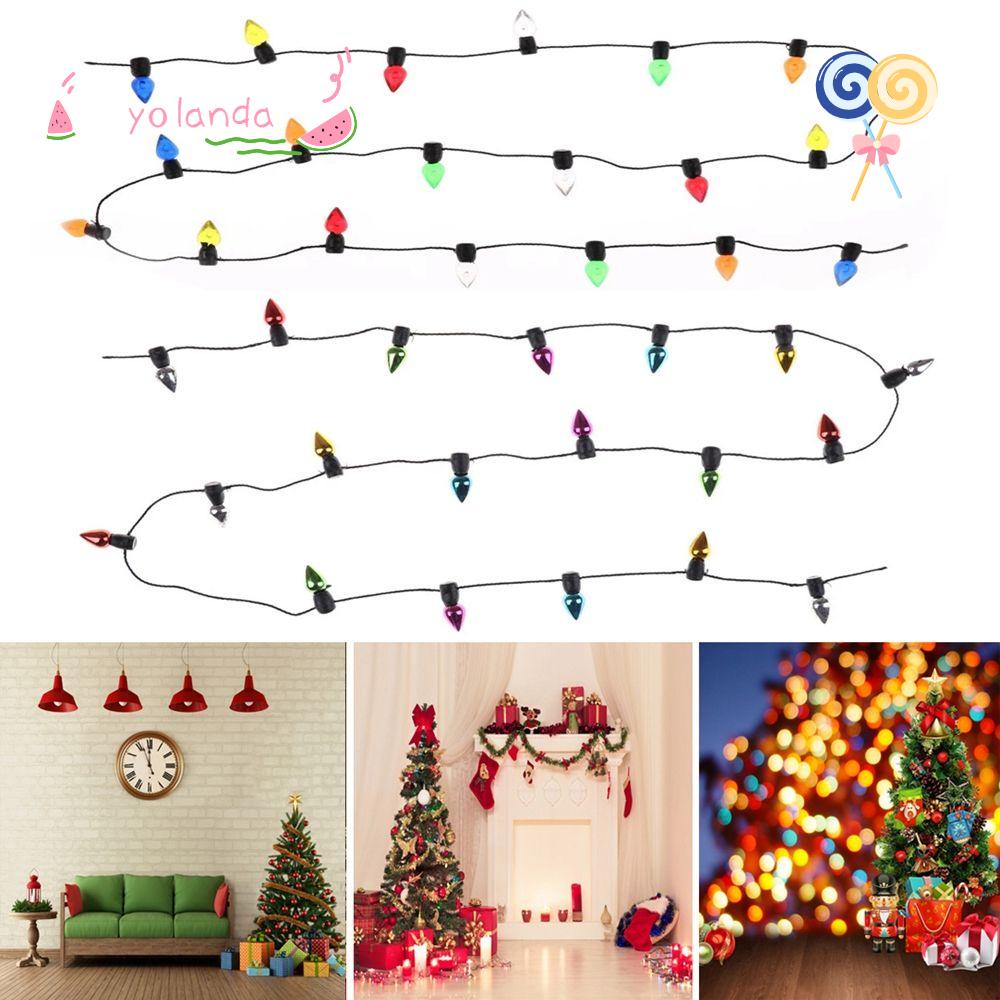 Dây Đèn Led YOLA 0.5m Chất Lượng Cao Chống Nước Dùng Để Trang Trí Giáng Sinh