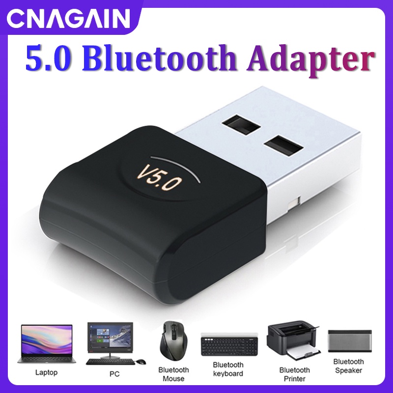 Cnagain usb bluetooth 5.0 Nhận Tín Hiệu Không Dây Cho Máy Tính laptop