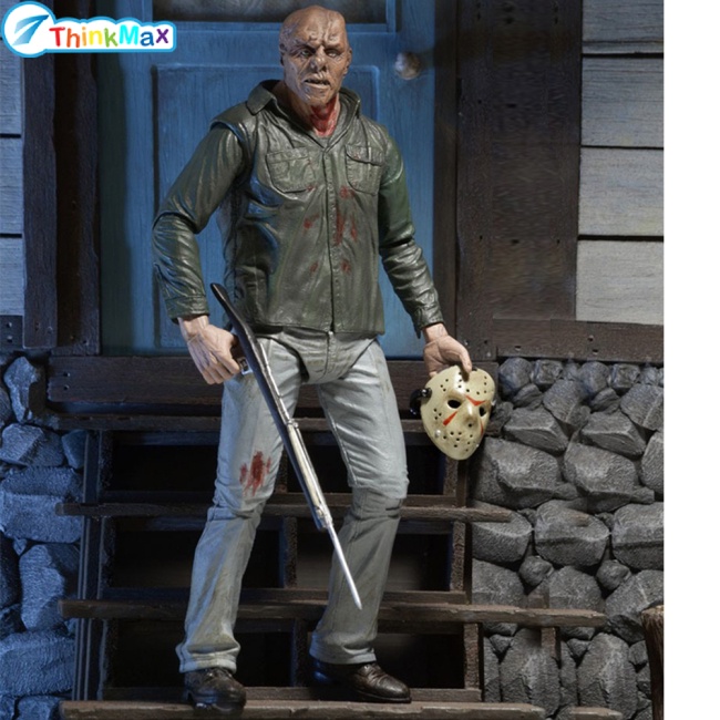 Thinkmax Mô Hình Nhân Vật Jason Voorhees 3d Chân Thật