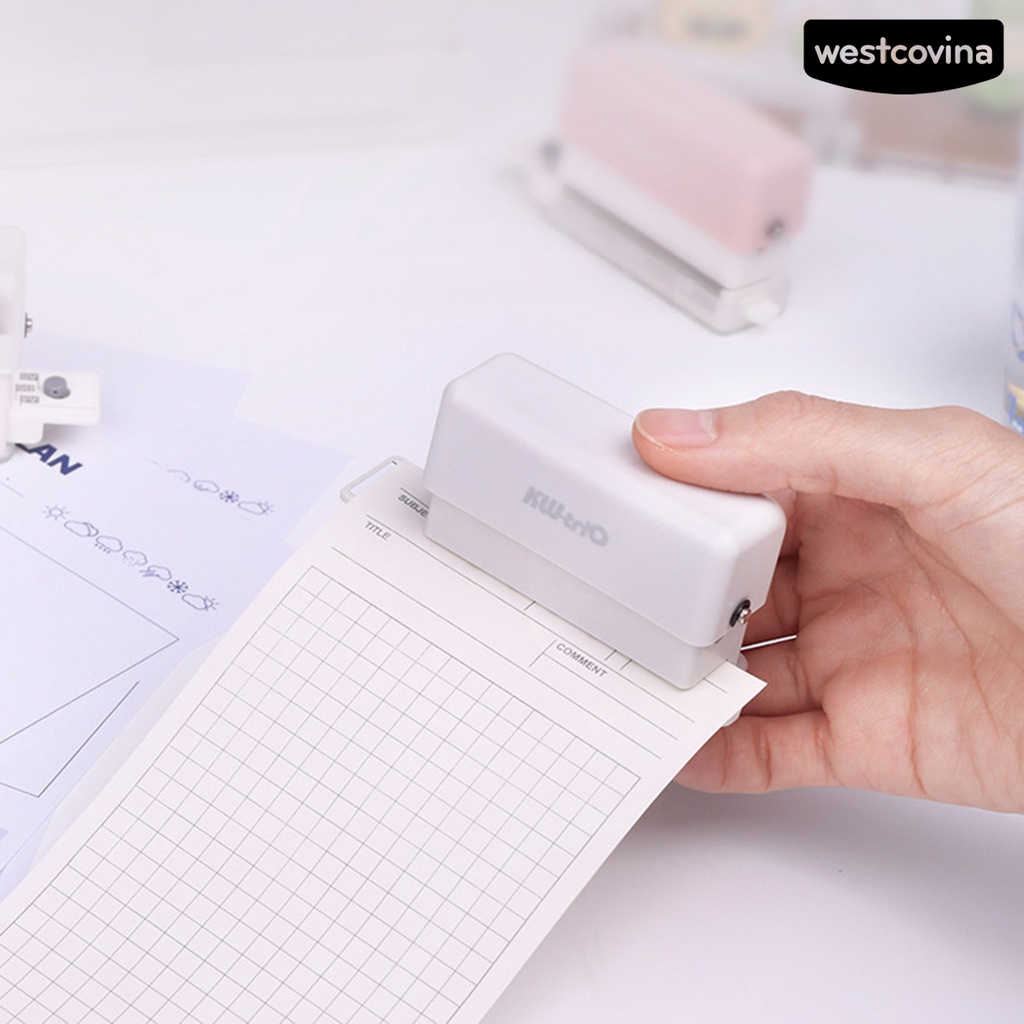 [WSTN] [WSTN]✎Máy Đục Lỗ 6 Lỗ Giúp Tiết Kiệm Sức Tiện Dụng