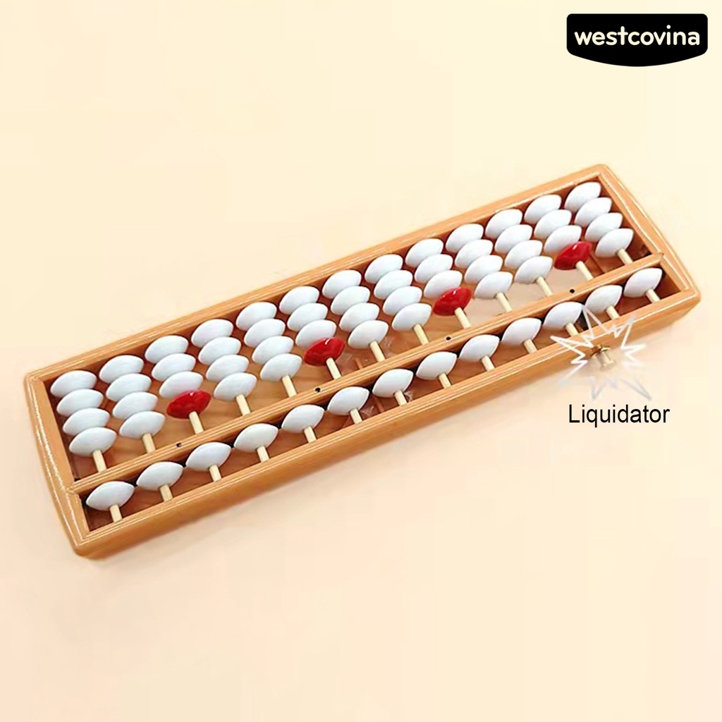 [WSTN] [WSTN]✎Bàn Tính 13-Row 5 Hạt Thân Thiện Với Môi Trường Cho Người Mới Bắt Đầu