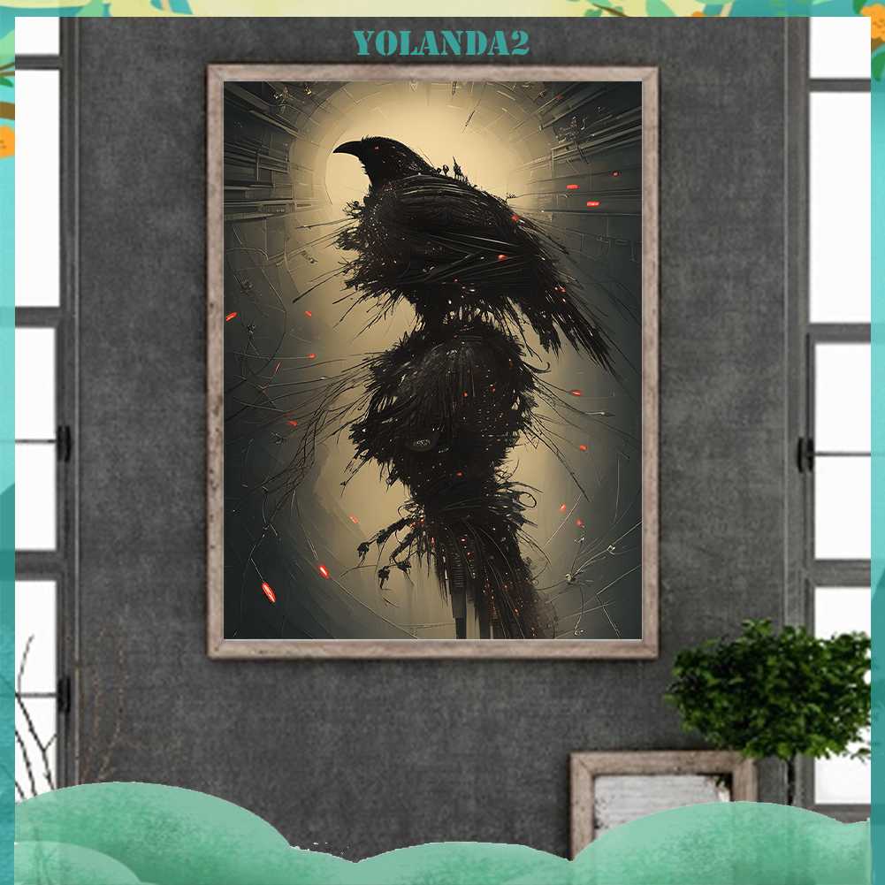 Tranh Đính Đá Kim Cương Toàn Bộ 5D DIY Hình Đám Đông