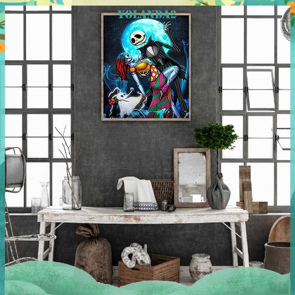 Tranh Đính Đá Kim Cương Toàn Bộ 5D DIY Hình Vẽ Vũ Công Đêm