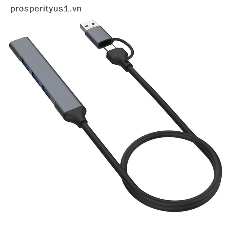 1 Bộ Chia 4 Cổng USB / 7 Cổng USB-C 3.0 OTG Chuyên Nghiệp