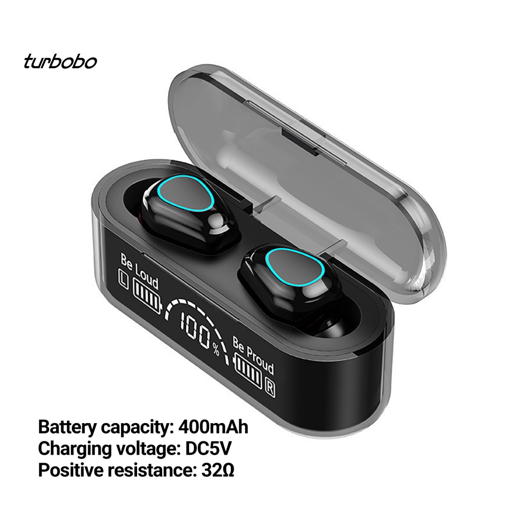 Tai Nghe Thể Thao Không Dây Bluetooth Chống Nước IPX5 G35B Giảm Tiếng Ồn Màn Hình LED Kỹ Thuật Số