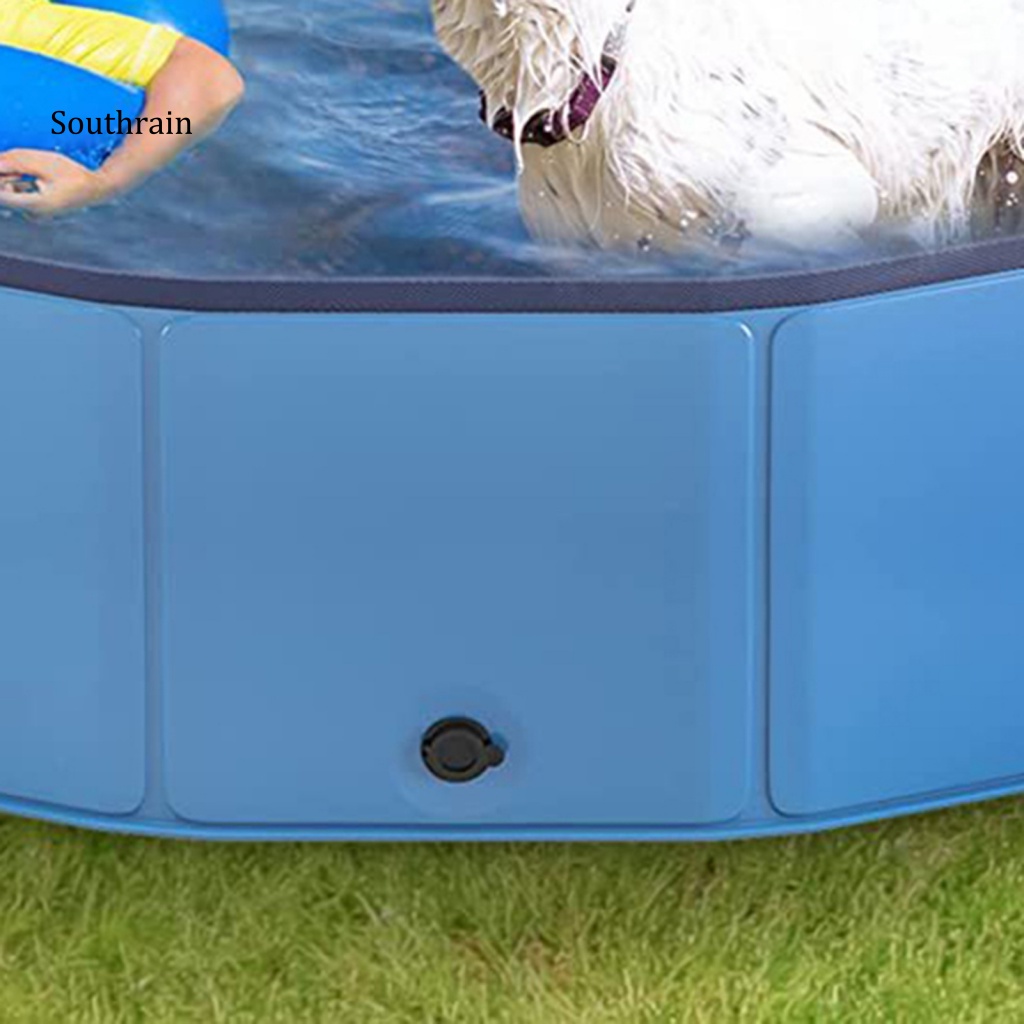 Bể bơi Trong Nhà / Ngoài Trời Cho Thú Cưng Chống Trượt Có Thể Gấp Gọn