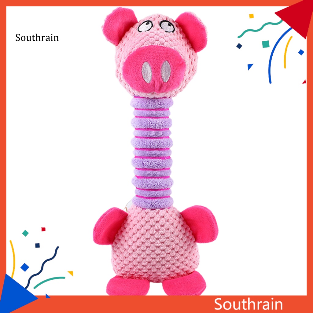 Thú Nhồi Bông Hình Động Vật BB Có Âm Thanh Chống Cắn Cho Thú Cưng