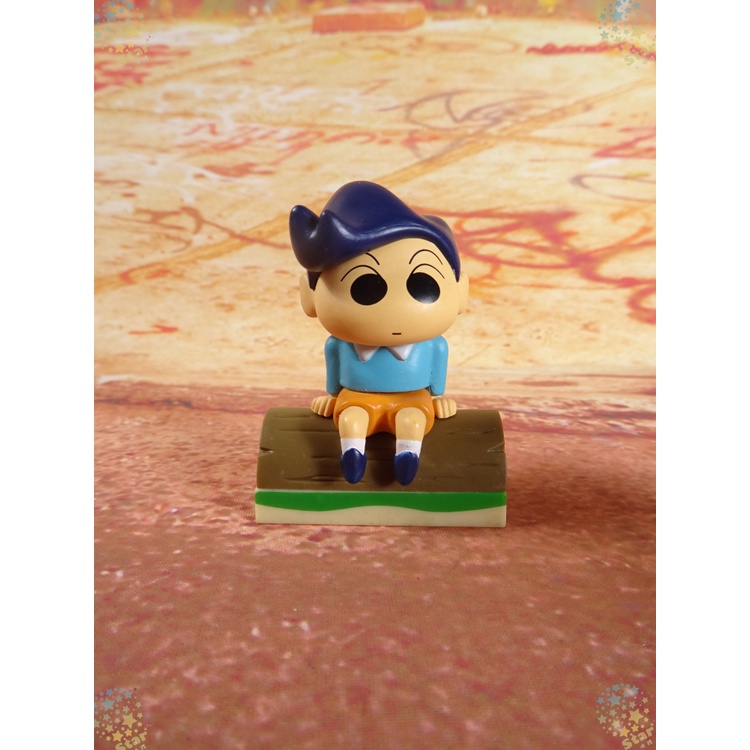 ⭐ins Mô Hình Nhân Vật Shin-Chan Kazama Dumb Masao Nini Zaemon Row Ngồi Kích Thước Lớn