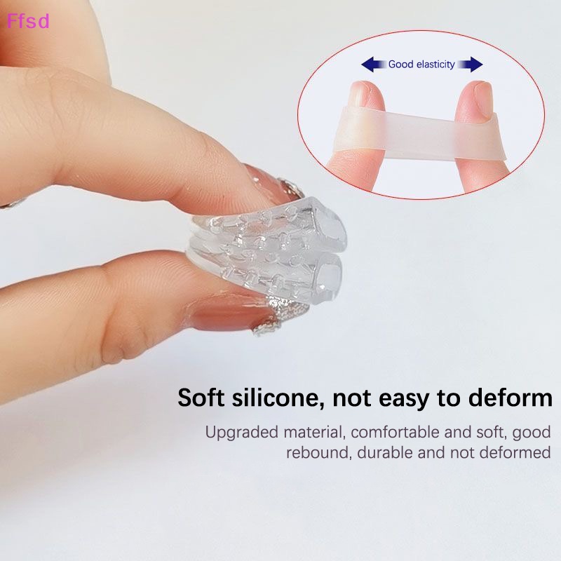 Bộ 10 Nắp Silicone Bảo Vệ Ngón Chân Chống Ma Sát Thoáng Khí
