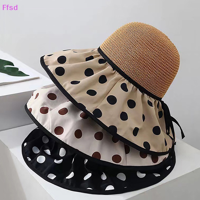 {Ffsd} Hàng Bán Chạy * Mũ Ngư Dân Cao Su Rộng Vành Chống Nắng Mùa Hè Có Thể Gập Lại Cho Nữ