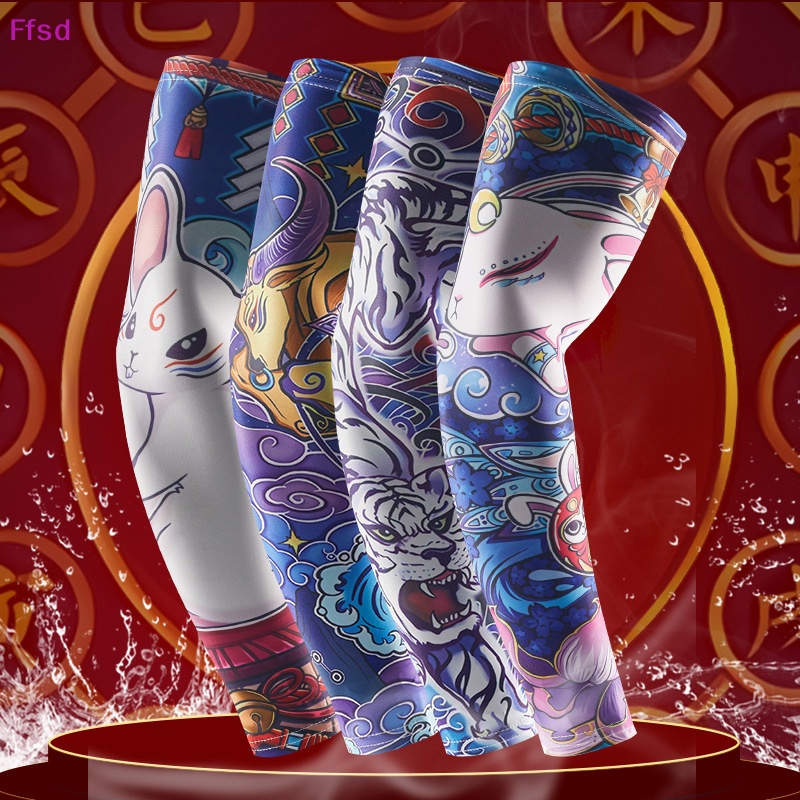 {Ffsd} Băng Đeo Cánh Tay Giữ Ấm Chống Tia UV Khi Chơi Bóng Chuyền / Bóng Chày Thể Thao Mùa Hè * Bán Chạy