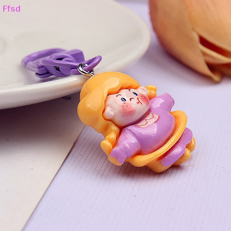 {Ffsd} Móc Khóa Thể Thao Hình Cô Gái Béo Dễ Thương Vui Nhộn Phụ Kiện Túi Xách * Bán Chạy