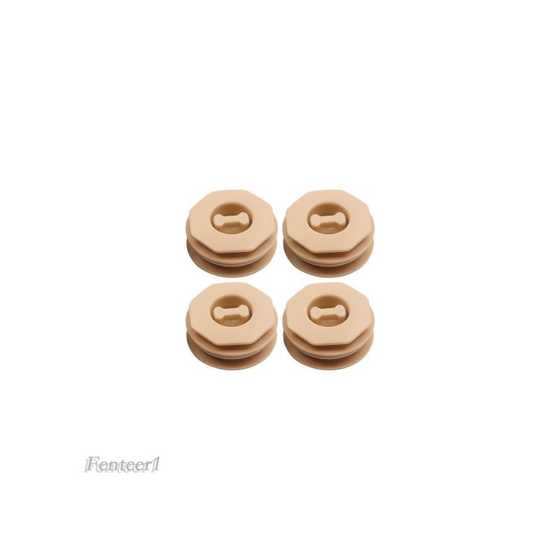 [Fenteer1] Gói 4 Kẹp Giữ Thảm Lót Sàn Ô Tô Thông Dụng