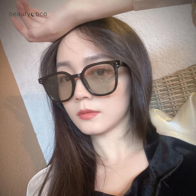 Beautycoco🍊Mắt kính unisex hot trend thời trang  gọng kính mát nam nữ nhiều màu phong cách