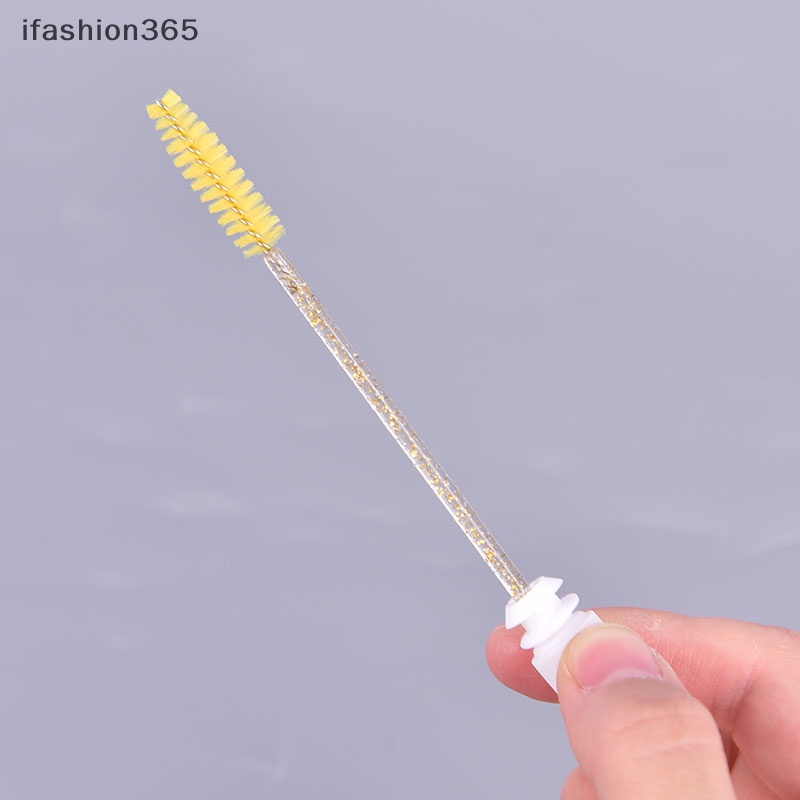 Ống Cọ Chuốt Lông Mày Chống Bụi Dùng Một Lần Tiện Lợi ifashion365