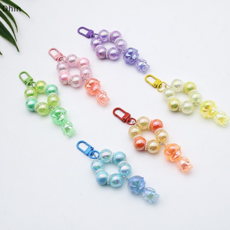 1 Móc Khóa Hình Thú Cưng Hoạt Hình Nhiều Màu Sắc Dễ Thương Cho Cặp Đôi