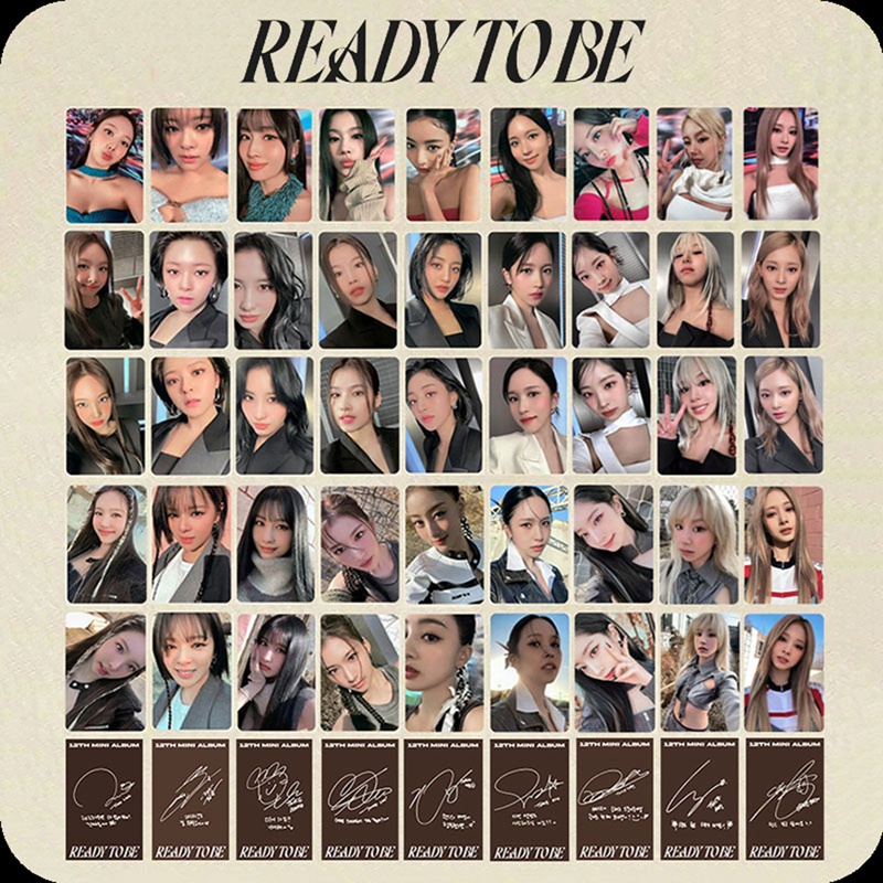 Set 5 Tấm Thẻ Ảnh Nhóm Nhạc Kpop TWICE