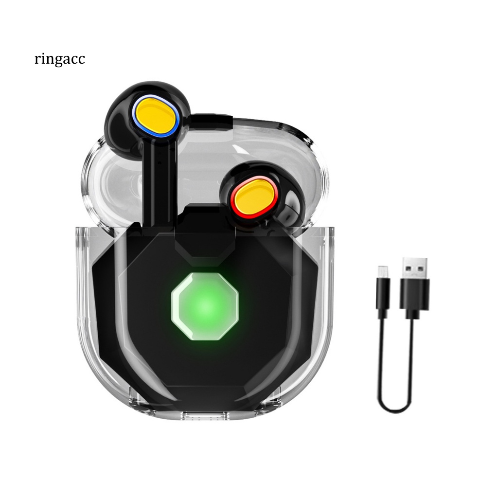 1 Cặp Tai Nghe Nhét Tai Nano3 Không Dây Chống Nước Trong Suốt Giảm Tiếng Ồn Điều Khiển Cảm Ứng