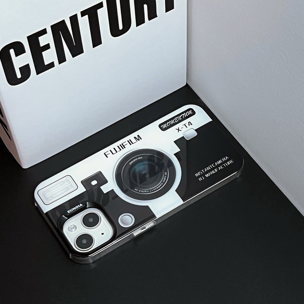 Ốp Điện Thoại TPU Silicone Mềm Trong Suốt Chống Sốc In Hình Máy Ảnh Cổ Điển Cho iPhone 14 Plus 13 12 11 Pro Max