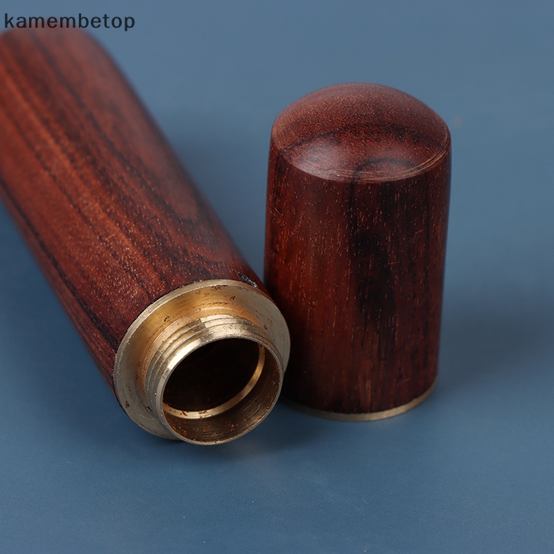 1 Xô Gỗ Mun Mini Đựng Tăm Xỉa Răng