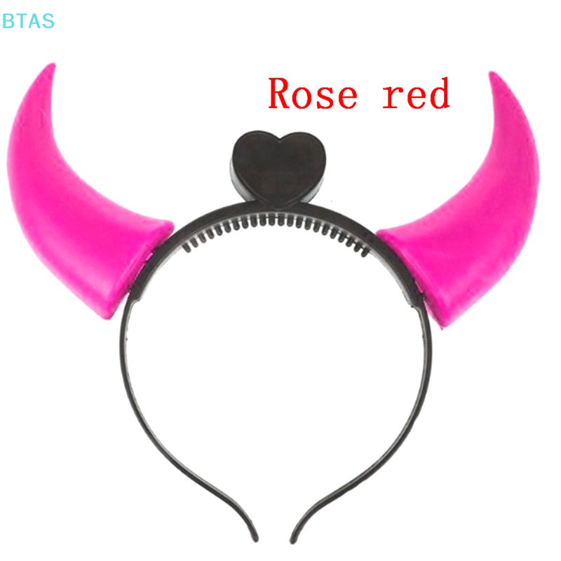 Đèn LED Phát Sáng Nhiều Màu Sắc Hình Sừng Quỷ Dùng Trang Trí Tiệc Halloween