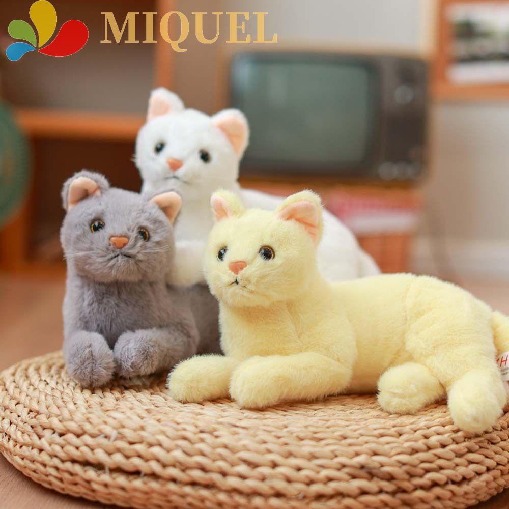 Gối Nhồi Bông Hình Mèo Hoạt Hình Trang Trí Nhà Cửa