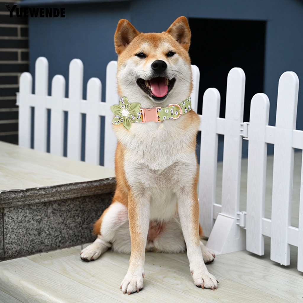 Vòng Cổ Hình Hoa Thời Trang Cho Thú Cưng