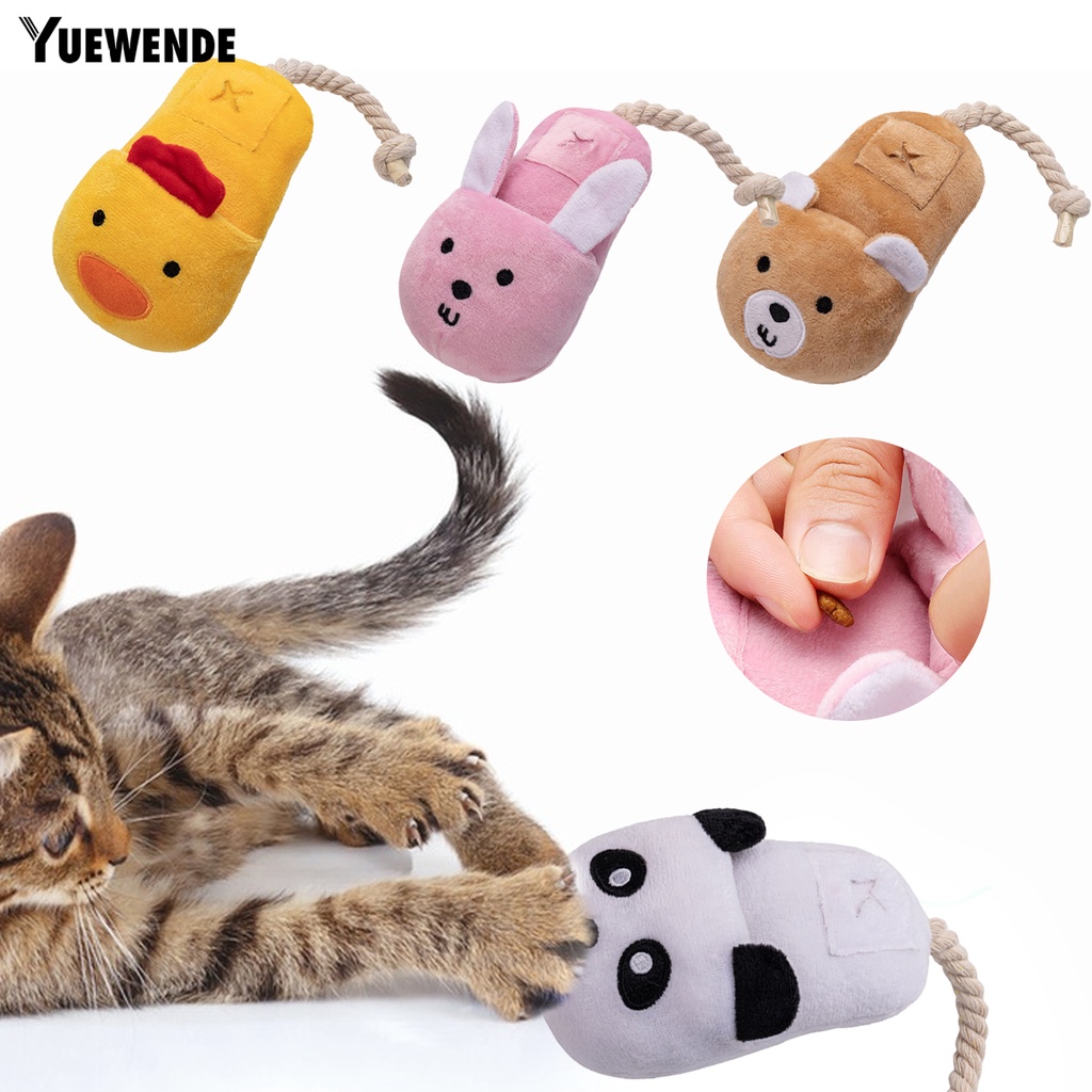Thú Nhồi Bông YQ.E Siêu Mềm Chống Mài Mòn Giảm Căng Thẳng Cho Mèo Cưng