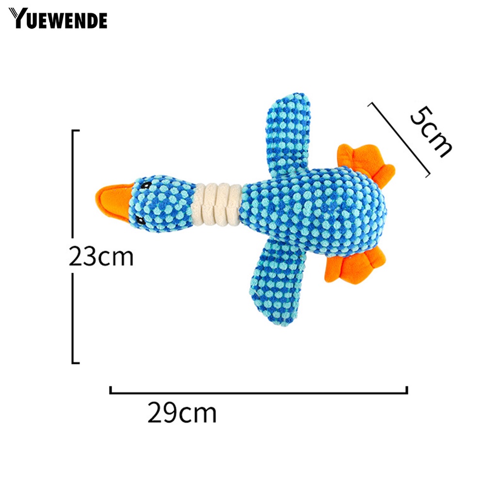 Đồ Chơi Vịt Nhồi Bông Hoạt Hình Có Âm Thanh Vui Nhộn Cho Thú Cưng