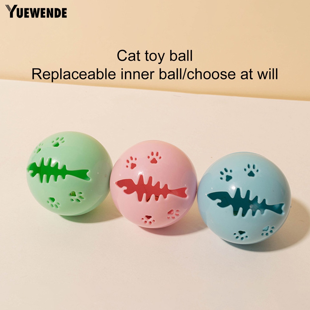 Yq.e Bóng Đồ Chơi Hình Xương Cá Có Chuông Tháo Rời Được Phát Ra Âm Thanh Vui Nhộn Dành Cho Mèo Cưng