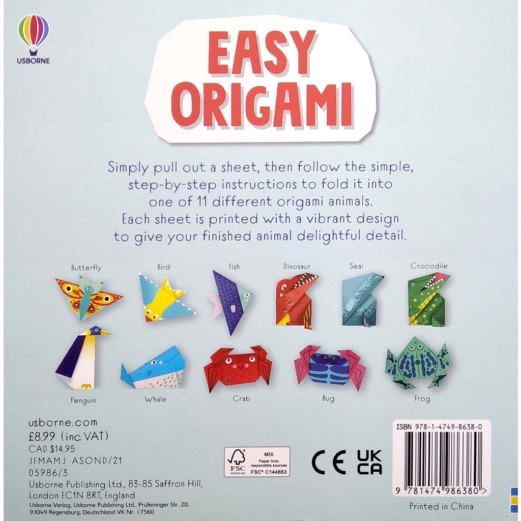 Sách Easy Origami