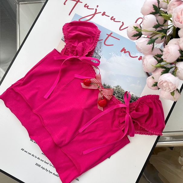 NZN Áo Thun Nữ Tay Ngắn Cổ Tròn Có Nơ Thời Trang Hàn Quốc