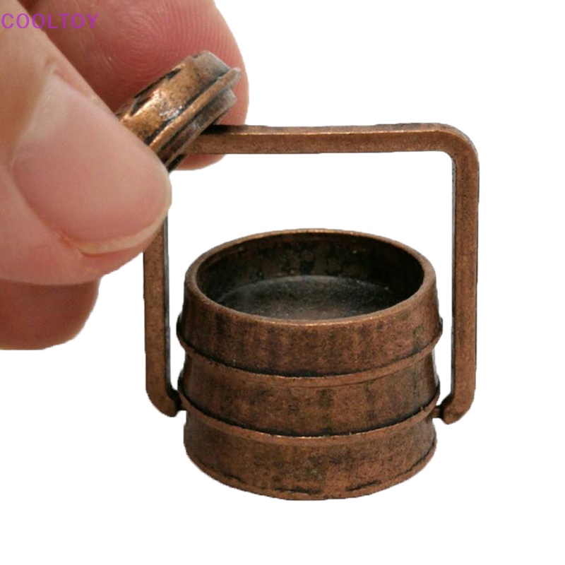 Cooltoy Hộp cơm 3 Tầng Bằng Đồng Tỉ Lệ 1: 12 Trang Trí Nhà Búp Bê