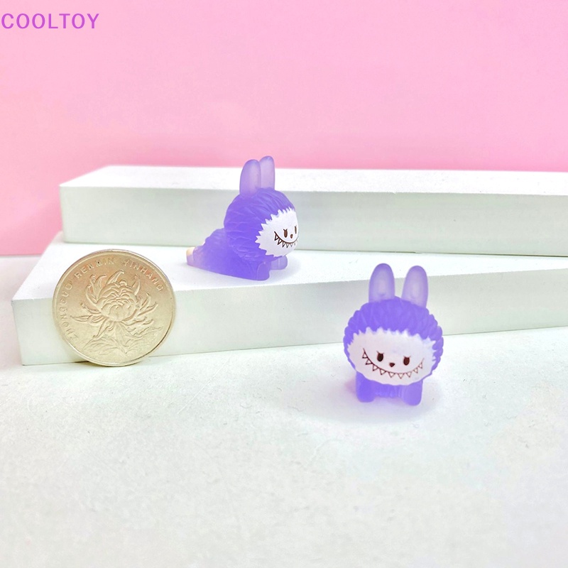 Set 2 Tượng COOLTOY Mini Phát Quang Họa Tiết Hoạt Hình Trang Trí Tiểu Cảnh