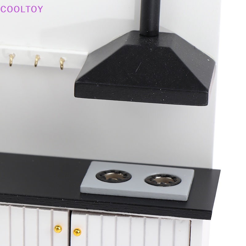 Bộ Mô Hình Đồ Nội Thất Nhà Bếp Trang Trí Nhà Búp Bê Tỉ Lệ 1: 12