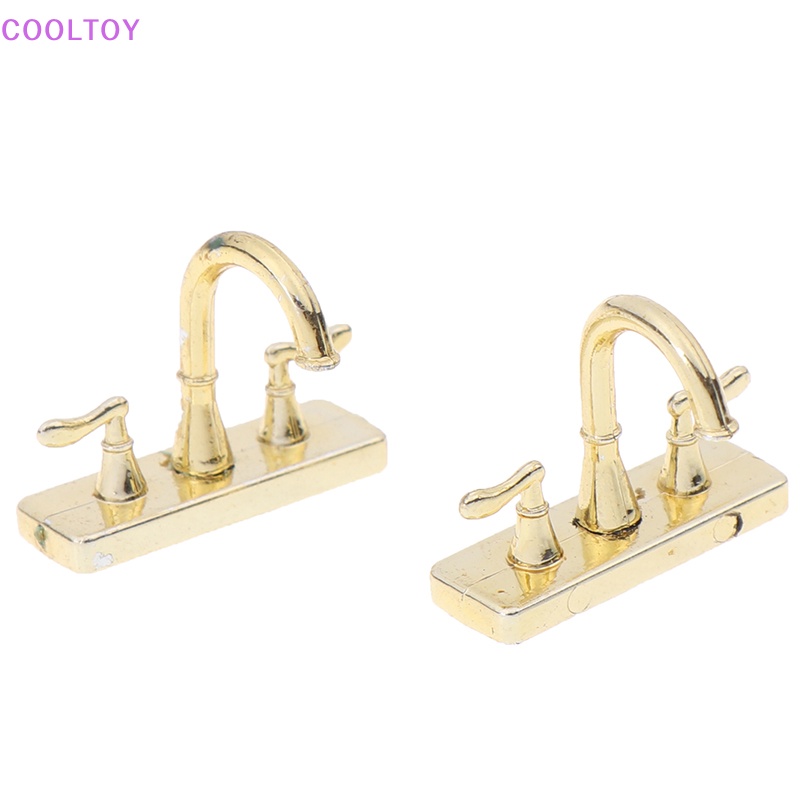 Cooltoy Set 2 Vòi Nước mini Tỉ Lệ 1: 12 Trang Trí Nhà Búp Bê